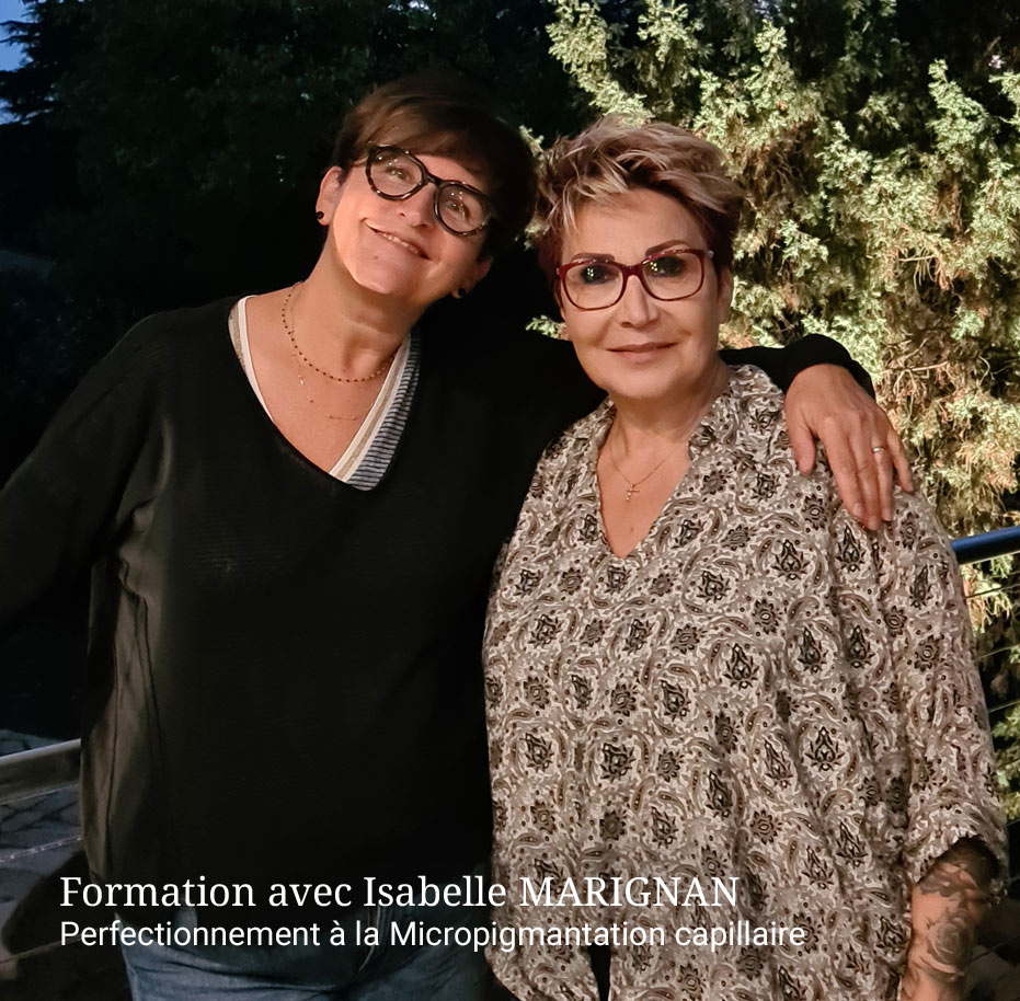 Formation avec Isabelle MARIGNANPerfectionnement à la micropigmentation capillaire